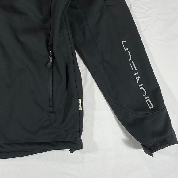 MEN`S HAKRO SOFTSHELL JACKET ZIP SIZE MEDIUM 23-DN69 - Picture 3 of 11